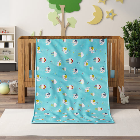 Mini Cloud Cotton Top Sheet AC Reversible Dohar for Kids