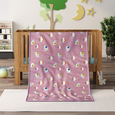 Mini Cloud Cotton Top Sheet AC Reversible Dohar for Kids