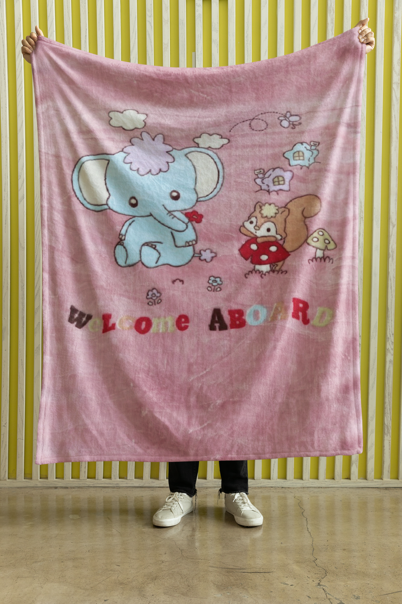 Hunny Bunny Baby Blanket for Kids FloridaDecor.in