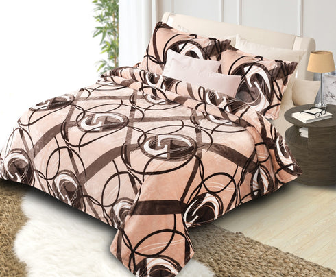 Poland Warm Bedsheet for Winter with Pillow Covers by Florida