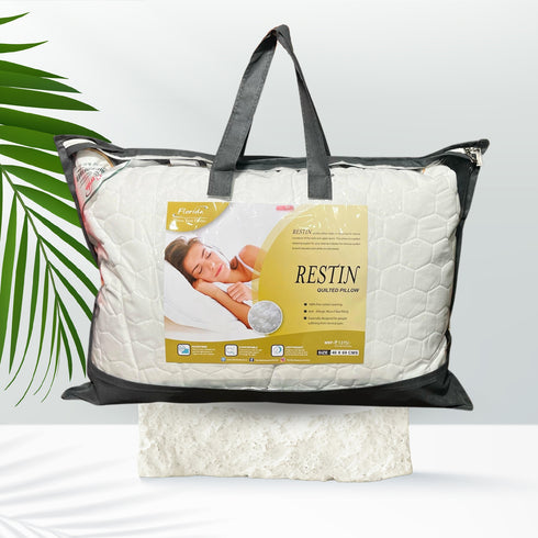 Restin Pillow Made with 100% Fine Quality Microfibre for Cervical Pain Relief