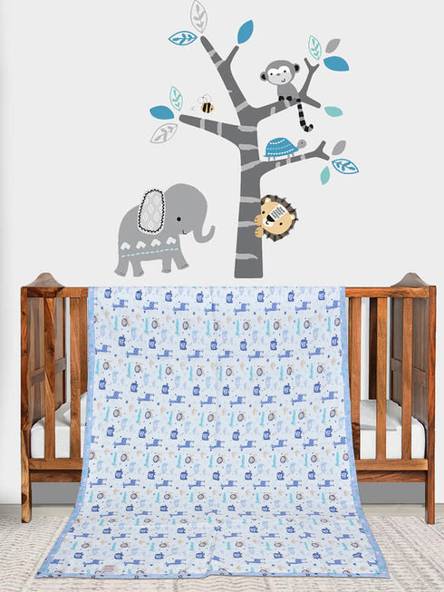 Bestie 180TC Cotton Top Sheet AC Reversible Dohar for Kids