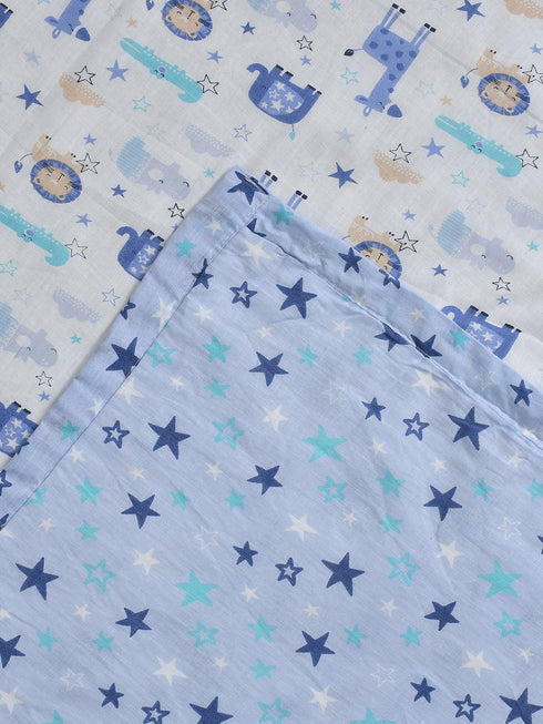 Bestie 180TC Cotton Top Sheet AC Reversible Dohar for Kids