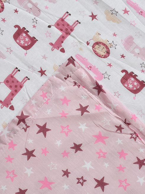 Bestie 180TC Cotton Top Sheet AC Reversible Dohar for Kids