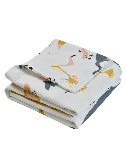 Bestie 180TC Cotton Top Sheet AC Reversible Dohar for Kids