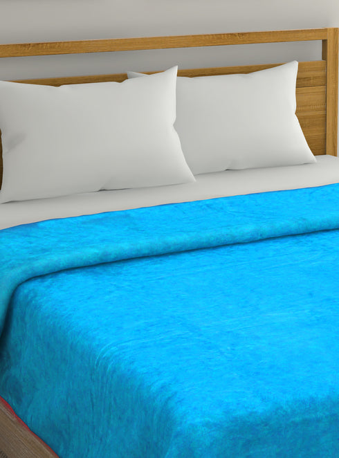 Chroma 270 GSM All Season AC Blanket (Sky Blue)