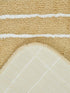 Set Of 2 Microfibre Bath Mats (Beige, 58 CM X 38 CM)