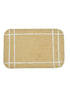 Set Of 2 Microfibre Bath Mats (Beige, 58 CM X 38 CM)