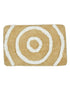Set Of 2 Microfibre Bath Mats (Beige, 60 CM X 40 CM)