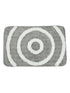 Set Of 2 Microfibre Bath Mats (Grey, 60 CM X 40 CM)
