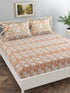Secret 300 TC Cotton King Bedsheet with 2 Pillow Covers