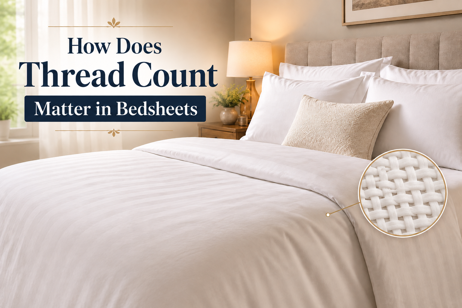 How Does Thread Count Matter in Bedsheets
