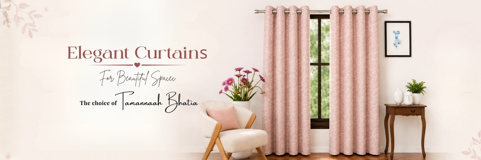 Living Room, Bedroom, Door & Balcony Curtains