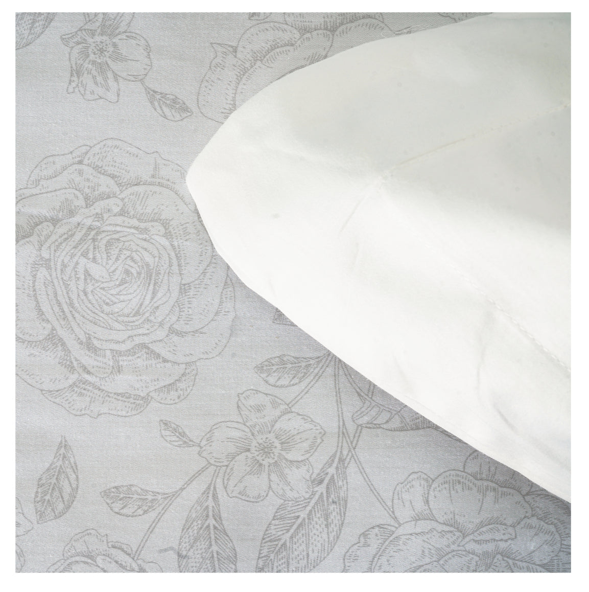 Smooth Art King Size 100% Cotton Bedsheet Set with 4 Pillow Covers by Florida