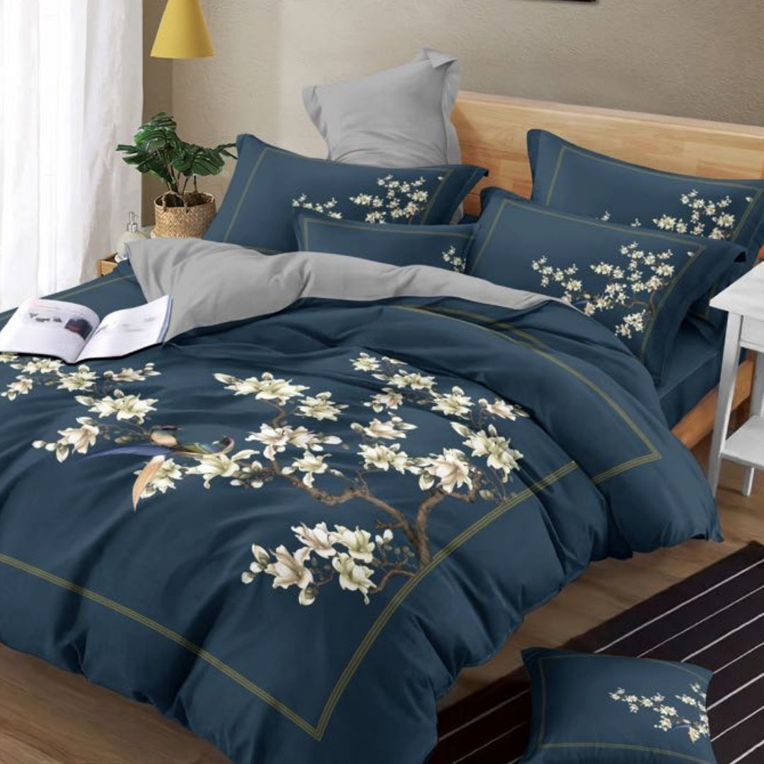 Roman Collection King Size Bed Sheet Set with Pillow Covers for Double Bed by Florida