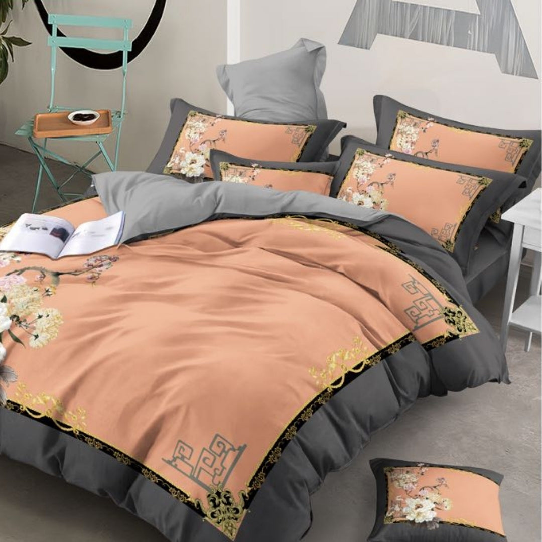Roman Collection King Size Bed Sheet Set with Pillow Covers for Double Bed by Florida