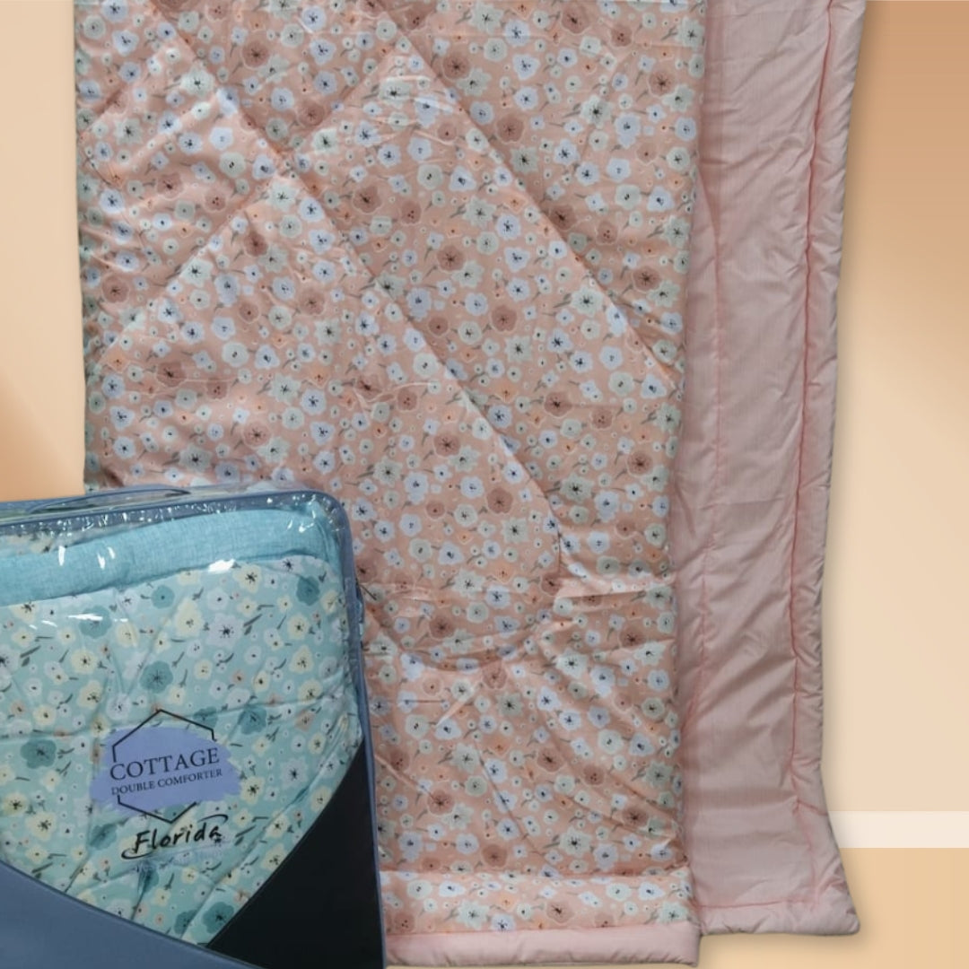 Cottage Reversible AC Comforter by Florida for Single & Double Bed
