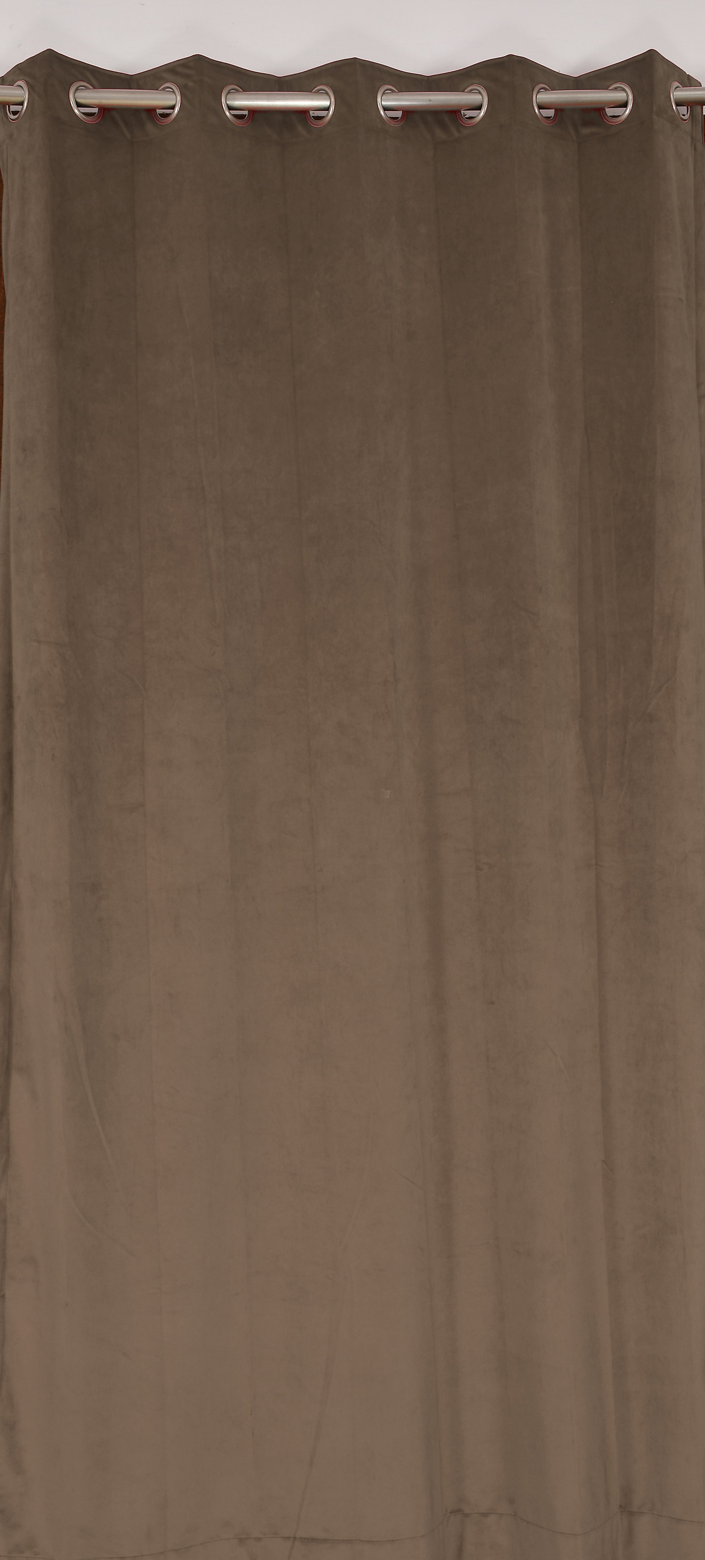Hamilton Curtain by Florida - Curtains for Living Room Bedroom Balcony Made with Plain Holand Velvet and Solid Colors