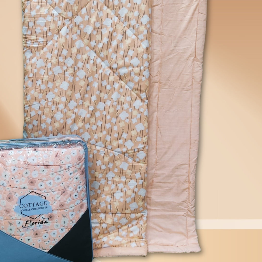 Cottage Reversible AC Comforter by Florida for Single & Double Bed