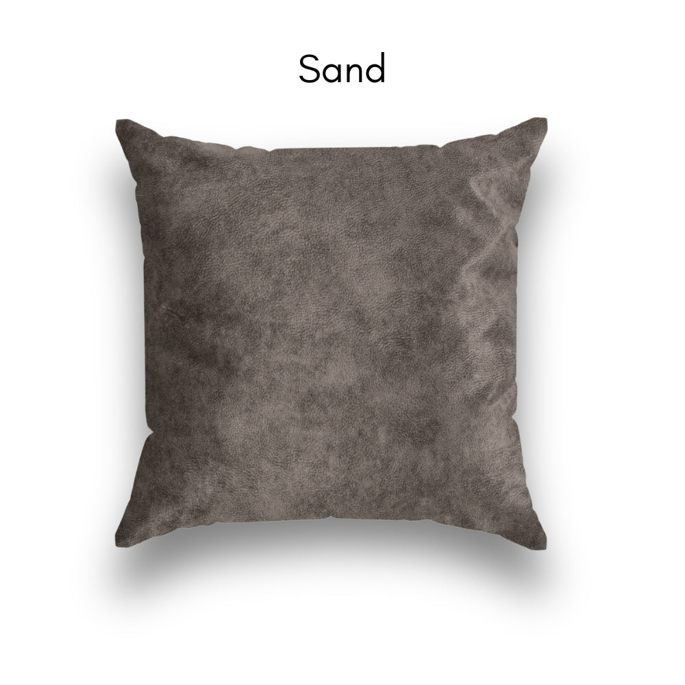 Florida Walton Suede Velvet Cushion Covers for Sofa (Pack of 2) 16x16 Inch