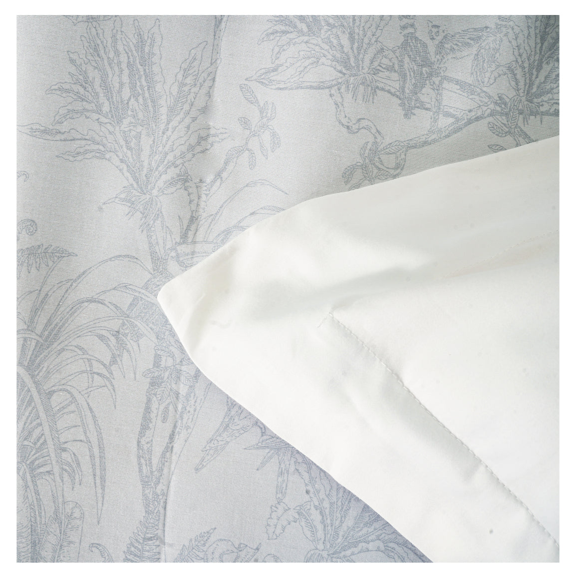 Smooth Art King Size 100% Cotton Bedsheet Set with 4 Pillow Covers by Florida
