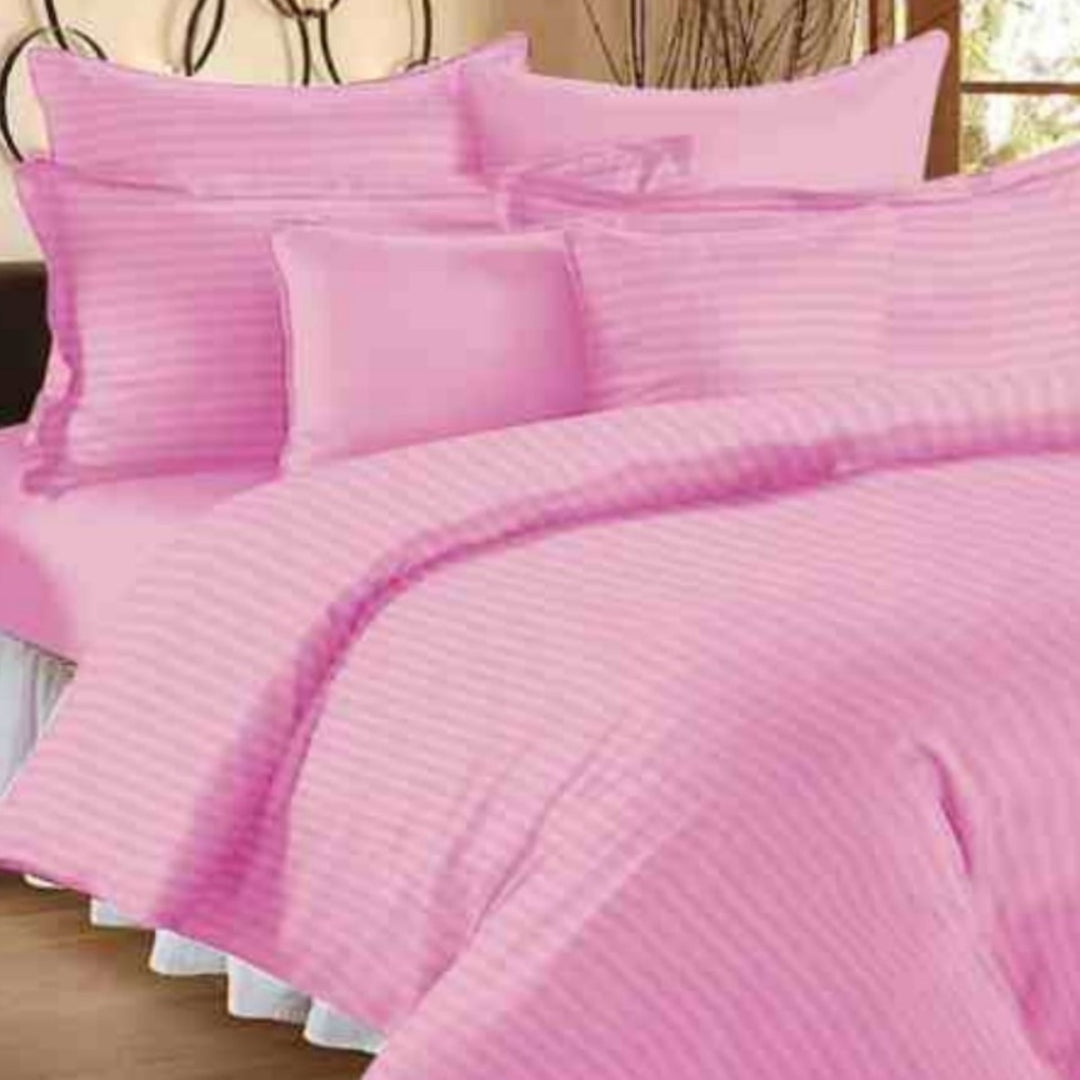 Plum 100% Pure Cotton Single Bedsheet Set with 1 Pillow Cover by Florida