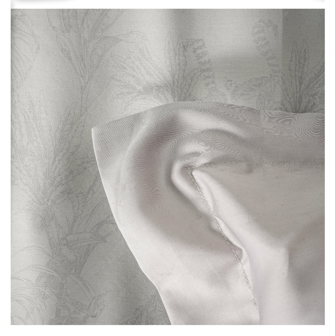 Smooth Art King Size 100% Cotton Bedsheet Set with 4 Pillow Covers by Florida