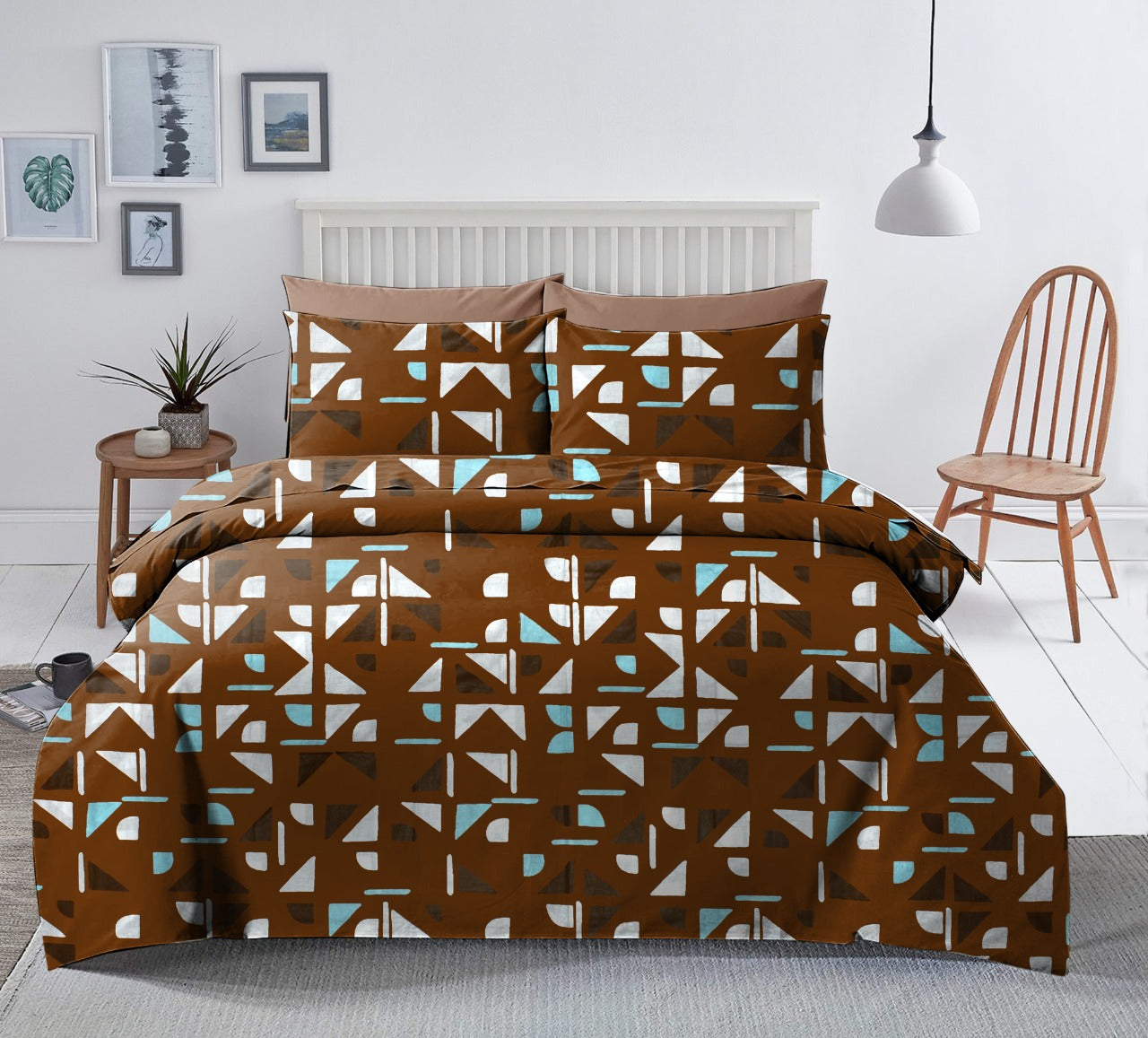 Aroma Super Cotton Bedsheet Set with Pillow Covers by Florida