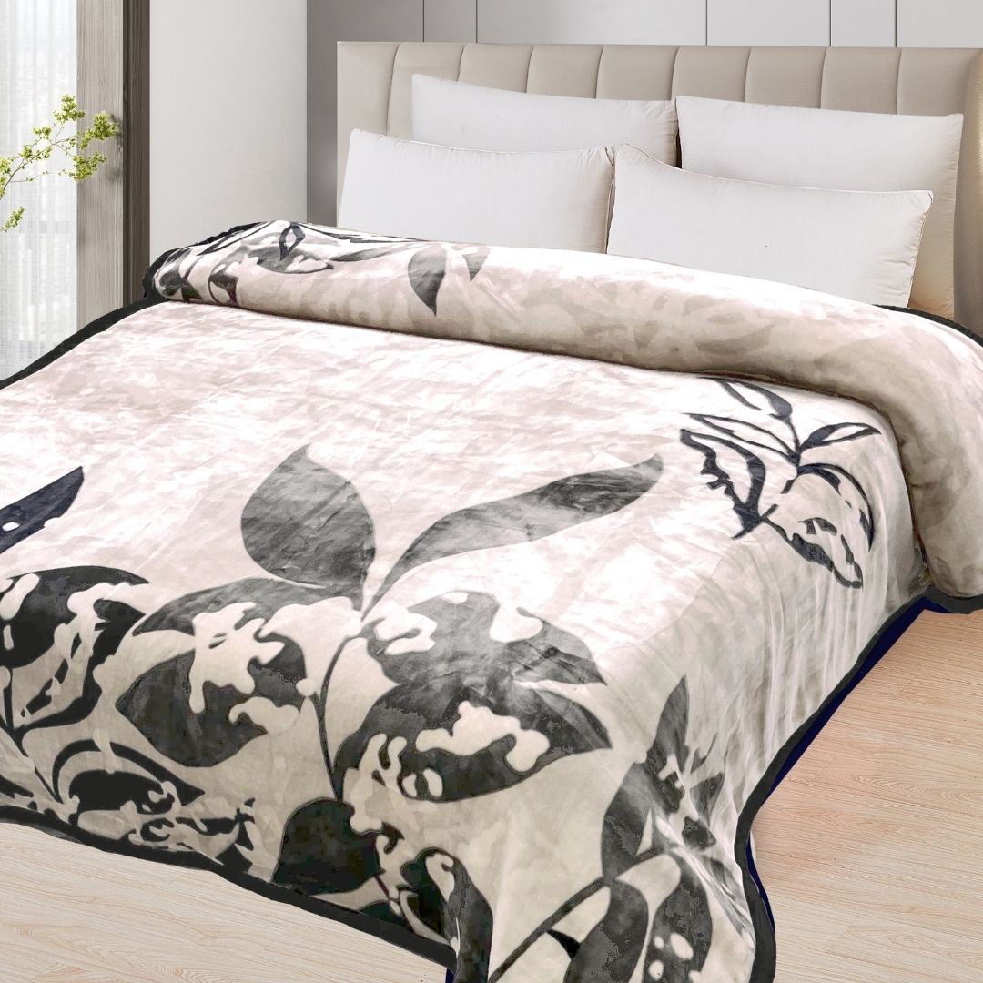 Ashley by Florida Super Soft Double Bed Mink Blanket for Winter