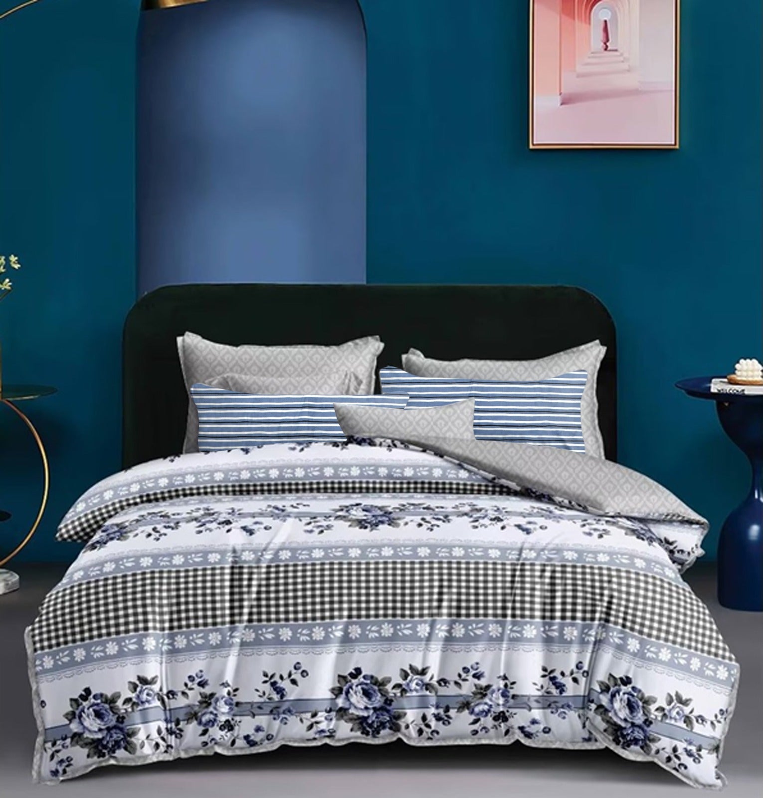 Atlantic Double Bedsheet Set with Pillow Covers by Florida