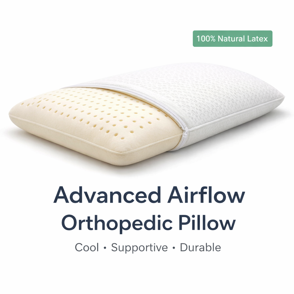 Florida Sleep Latex Pro Air Pillow for Advanced Breathable Neck Support