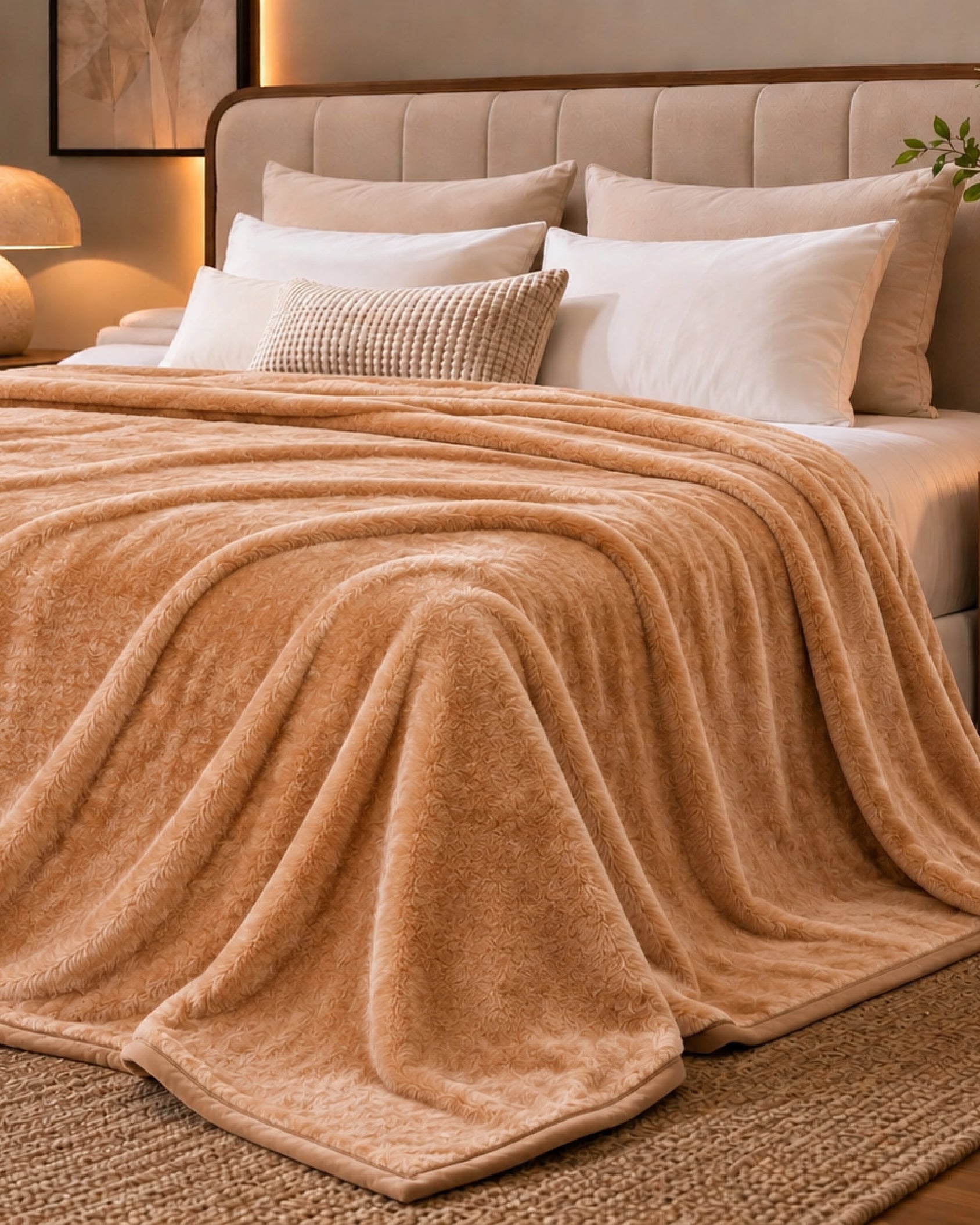 Colorways Ultra Soft Flannel Single & Double bed AC Blanket for All Season
