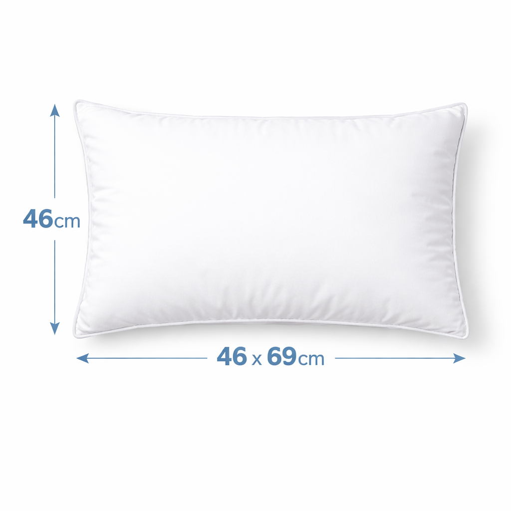 Florida Sleep Super Soft Comfort Sleeping Pillow Pair for Everyday Relaxation