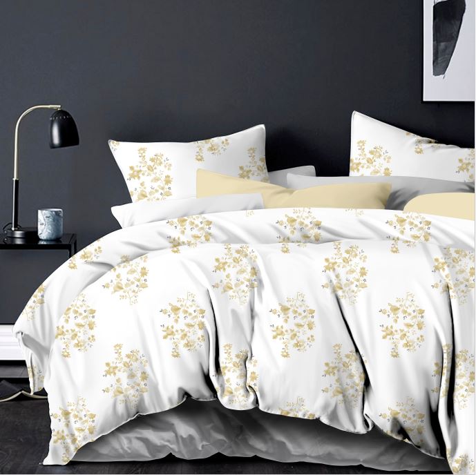 Florida Corsica King Size 100 % Pure Cotton Percale Comforter Set (Bed in Bed) - Perfect for Gifting