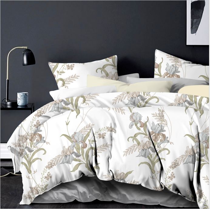Florida Corsica King Size 100 % Pure Cotton Percale Comforter Set (Bed in Bed) - Perfect for Gifting