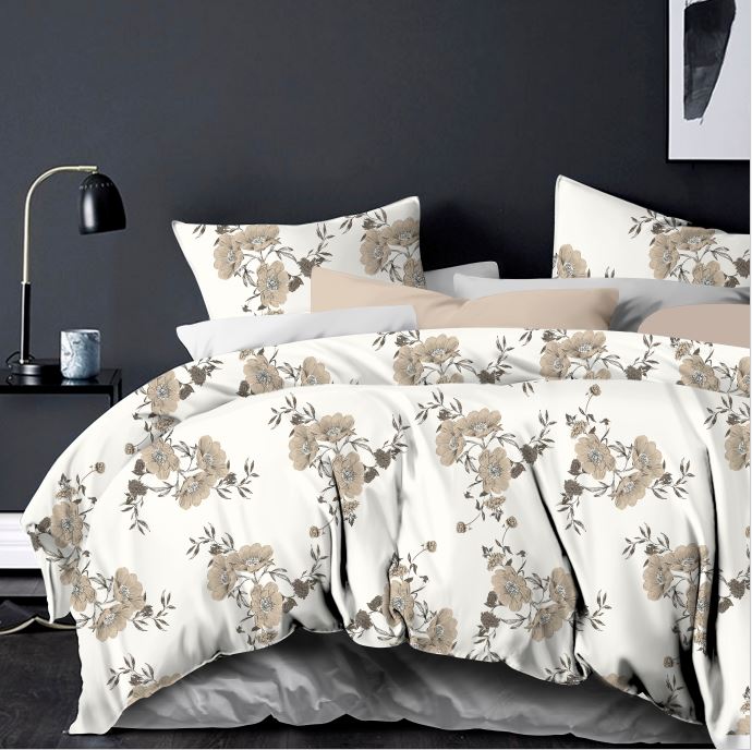 Florida Corsica King Size 100 % Pure Cotton Percale Comforter Set (Bed in Bed) - Perfect for Gifting