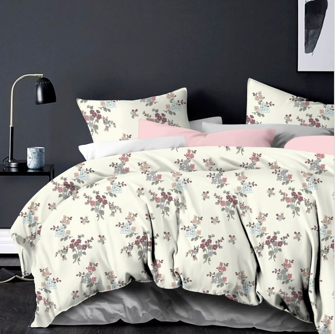 Florida Corsica King Size 100 % Pure Cotton Percale Comforter Set (Bed in Bed) - Perfect for Gifting