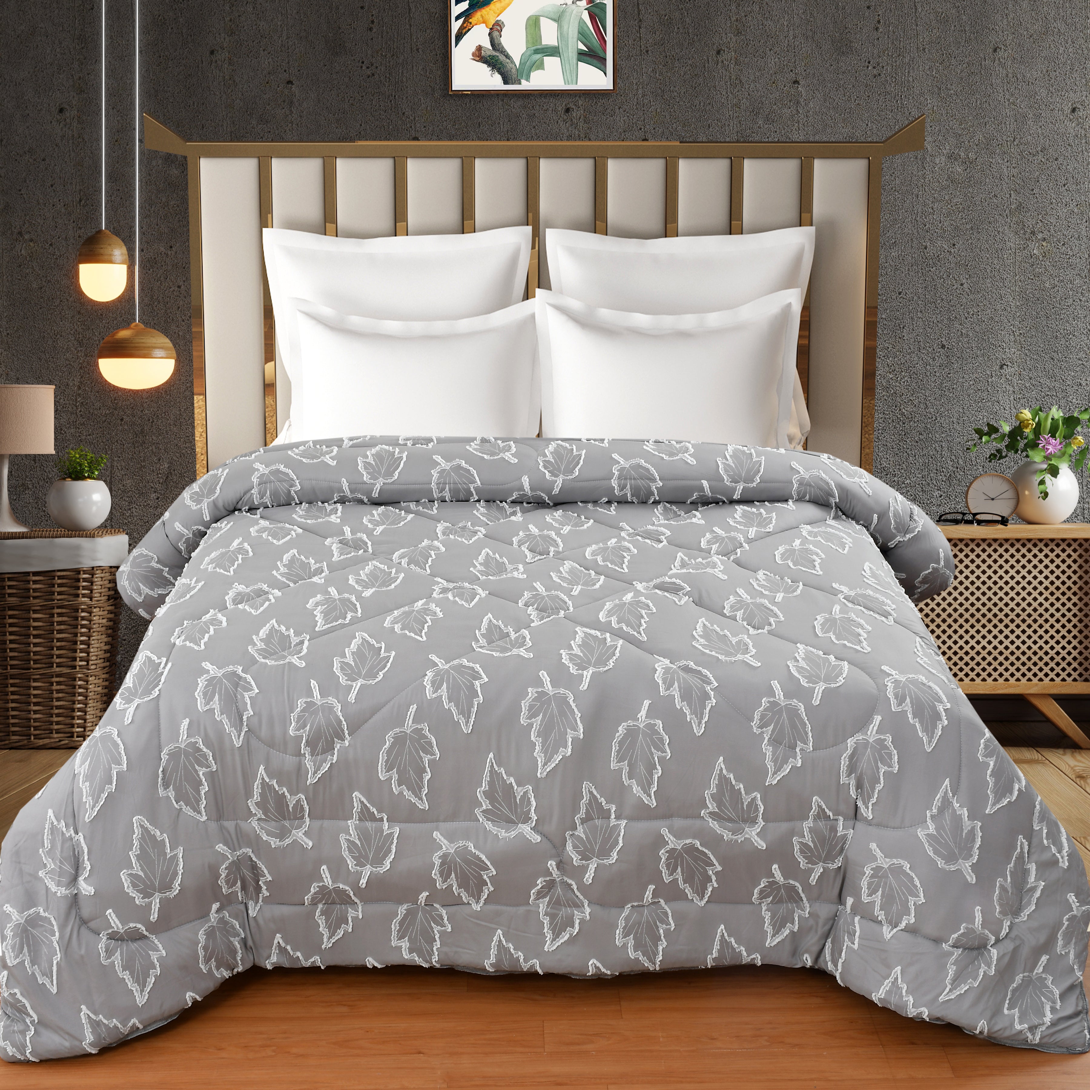 Leafline Summer Comforter by Florida for Single Bed