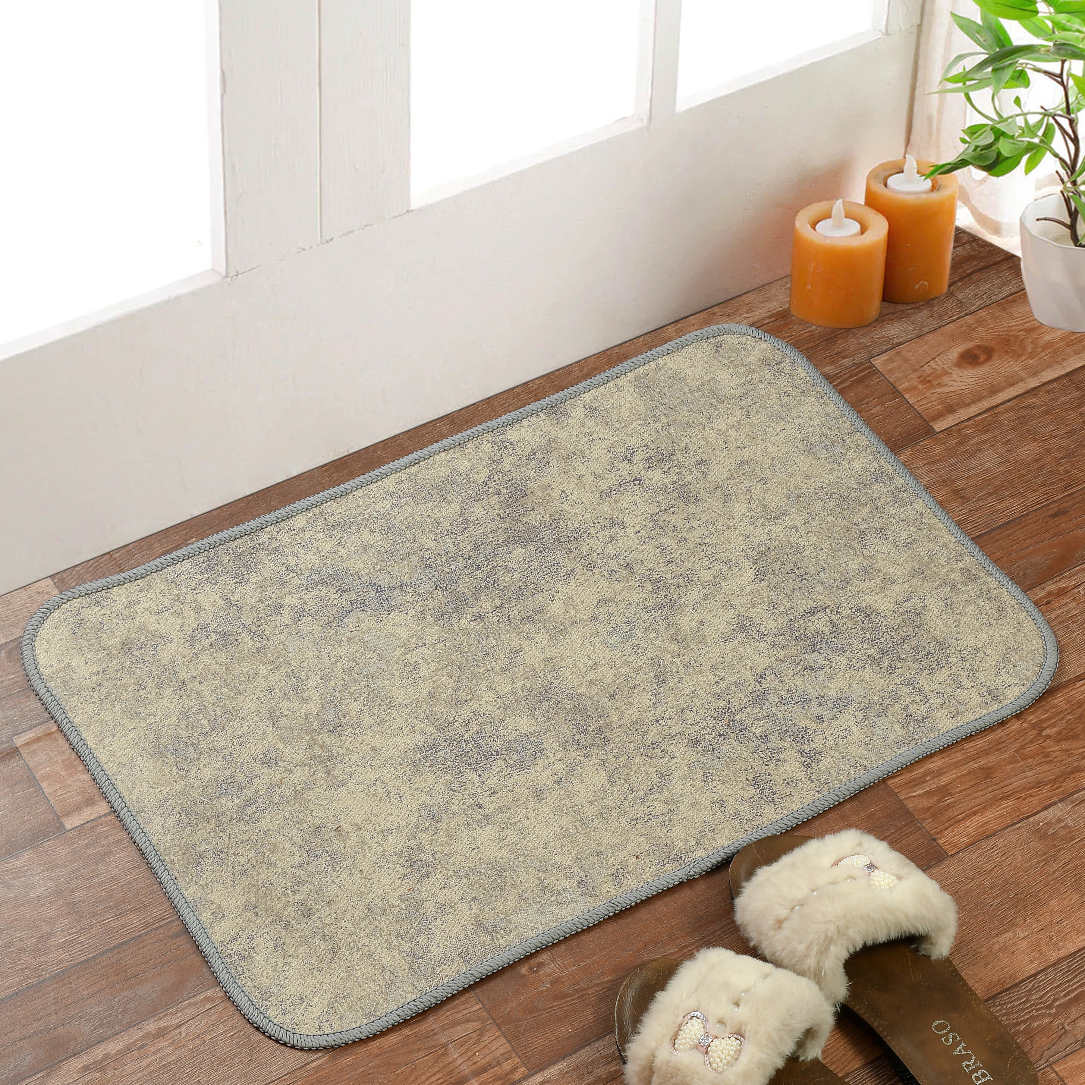 Florida Lincoln Anti Slip Front Door Mat | (40x60 & 50x80) Living Room Rug for Entrance Door | Polypropylene Floor Mat for Home Essential Small Rug for Office, Bedroom & Kitchen