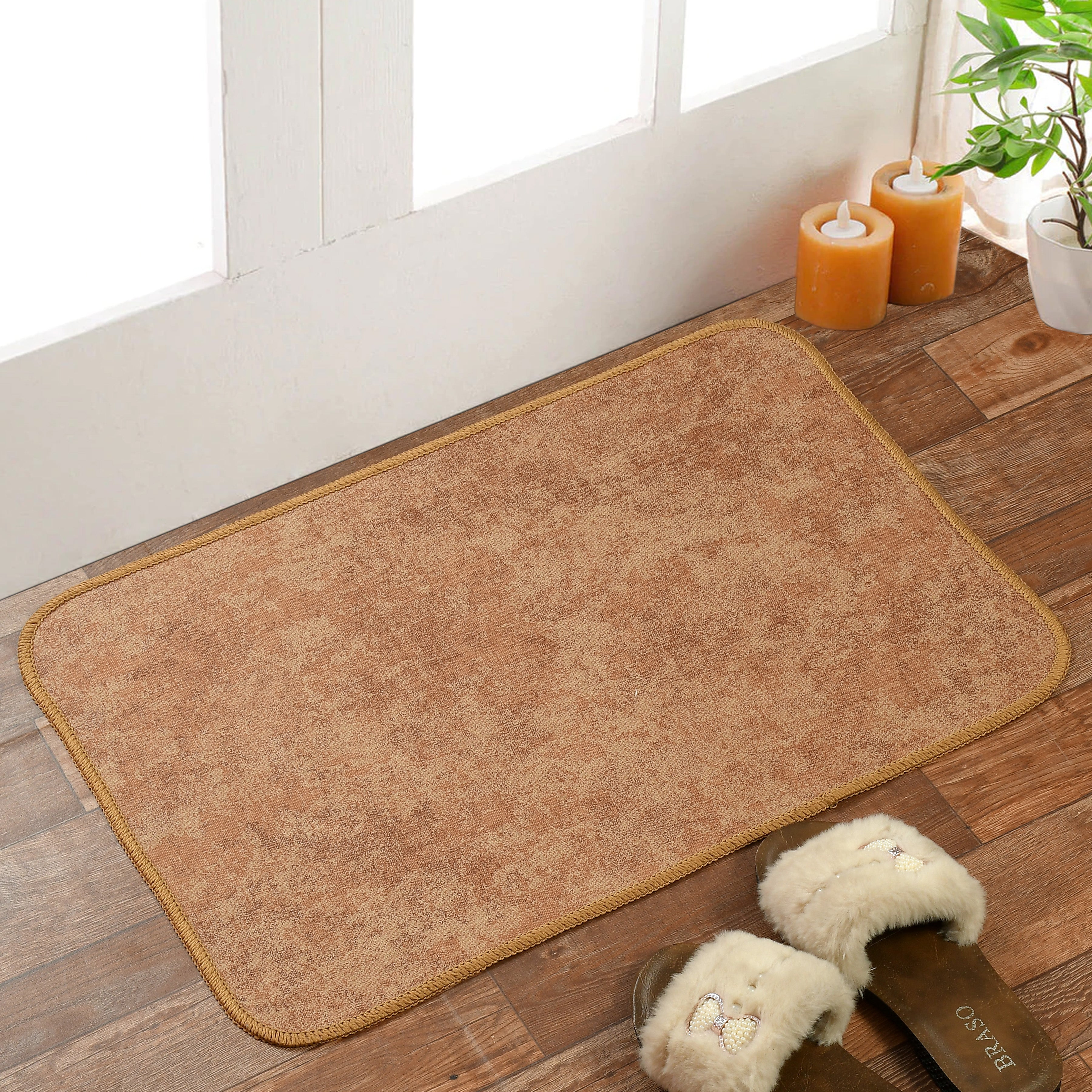 Florida Lincoln Anti Slip Front Door Mat | (40x60 & 50x80) Living Room Rug for Entrance Door | Polypropylene Floor Mat for Home Essential Small Rug for Office, Bedroom & Kitchen