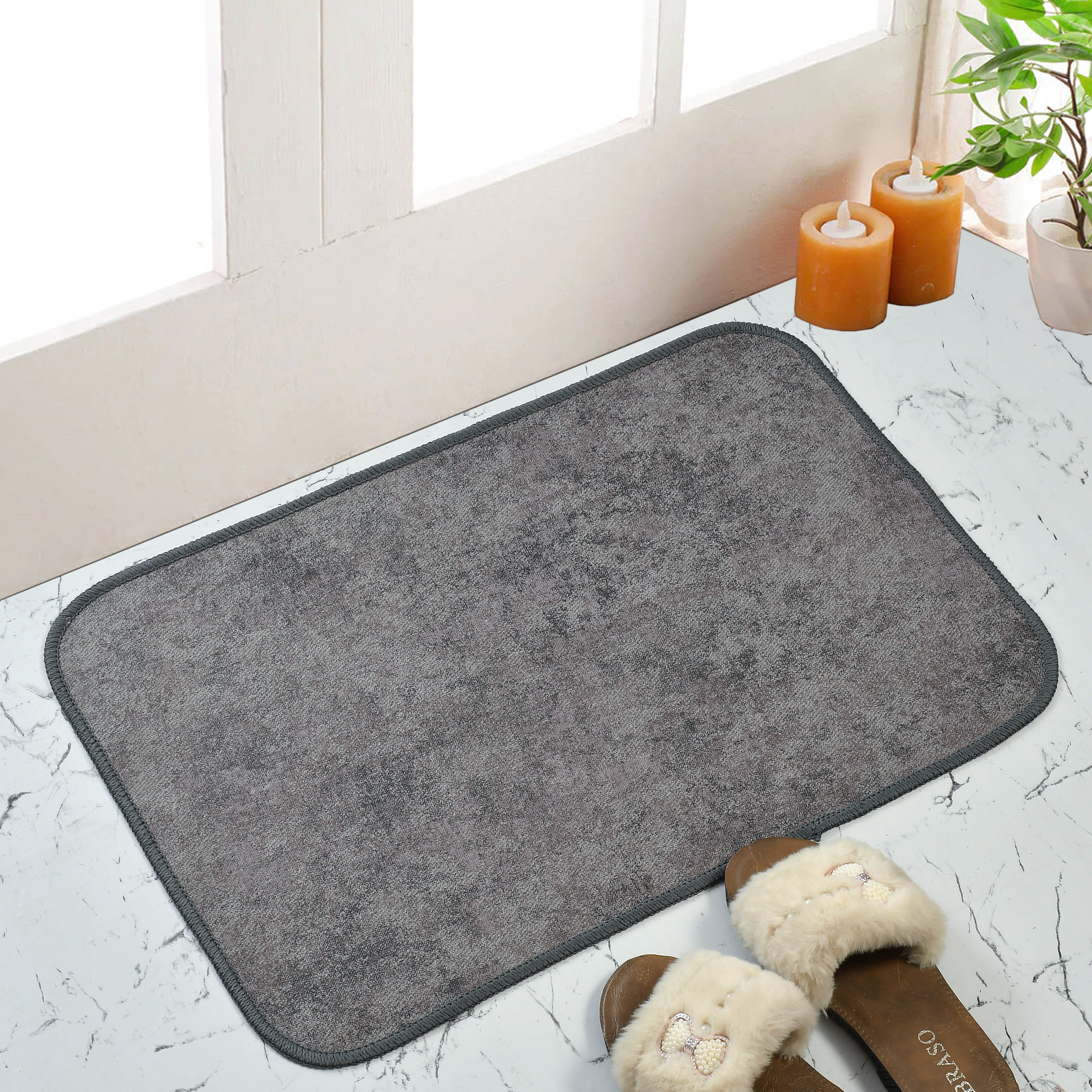 Florida Lincoln Anti Slip Front Door Mat | (40x60 & 50x80) Living Room Rug for Entrance Door | Polypropylene Floor Mat for Home Essential Small Rug for Office, Bedroom & Kitchen