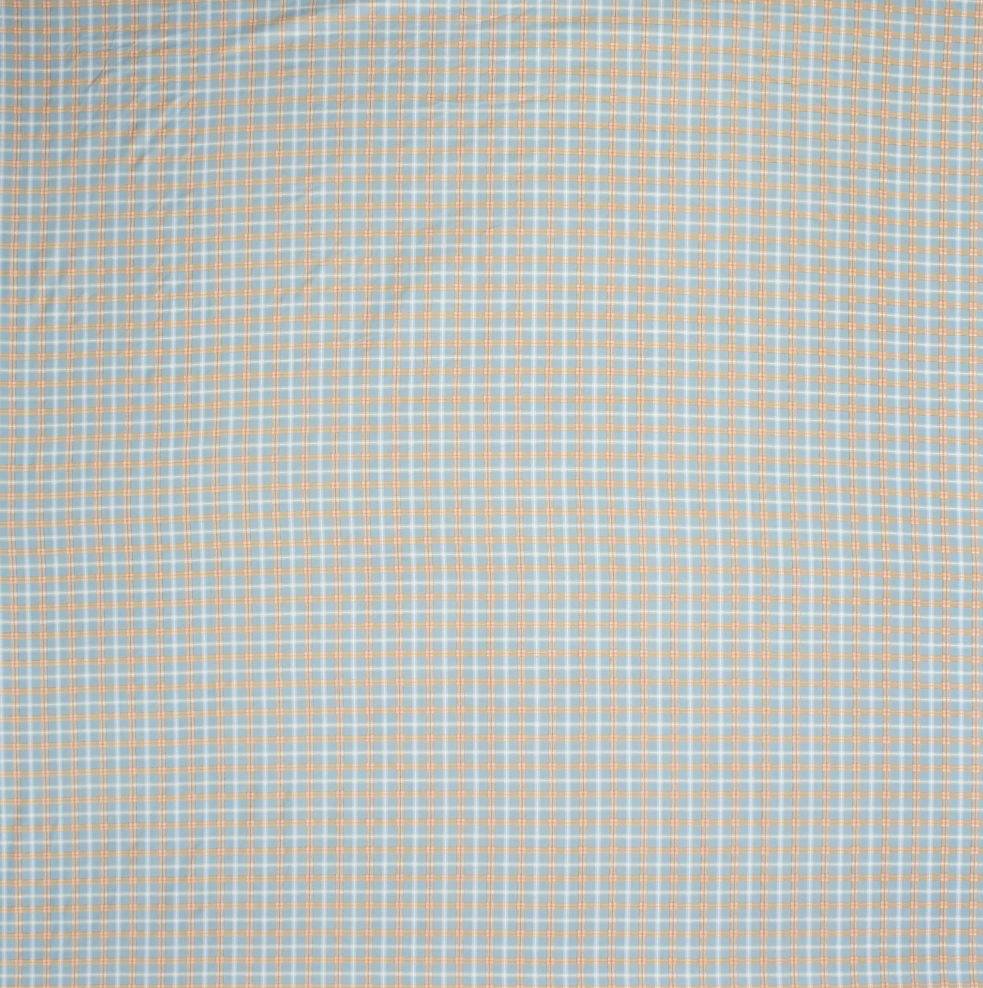 Bright King Size Bedsheet with Pillow Covers Blue Check