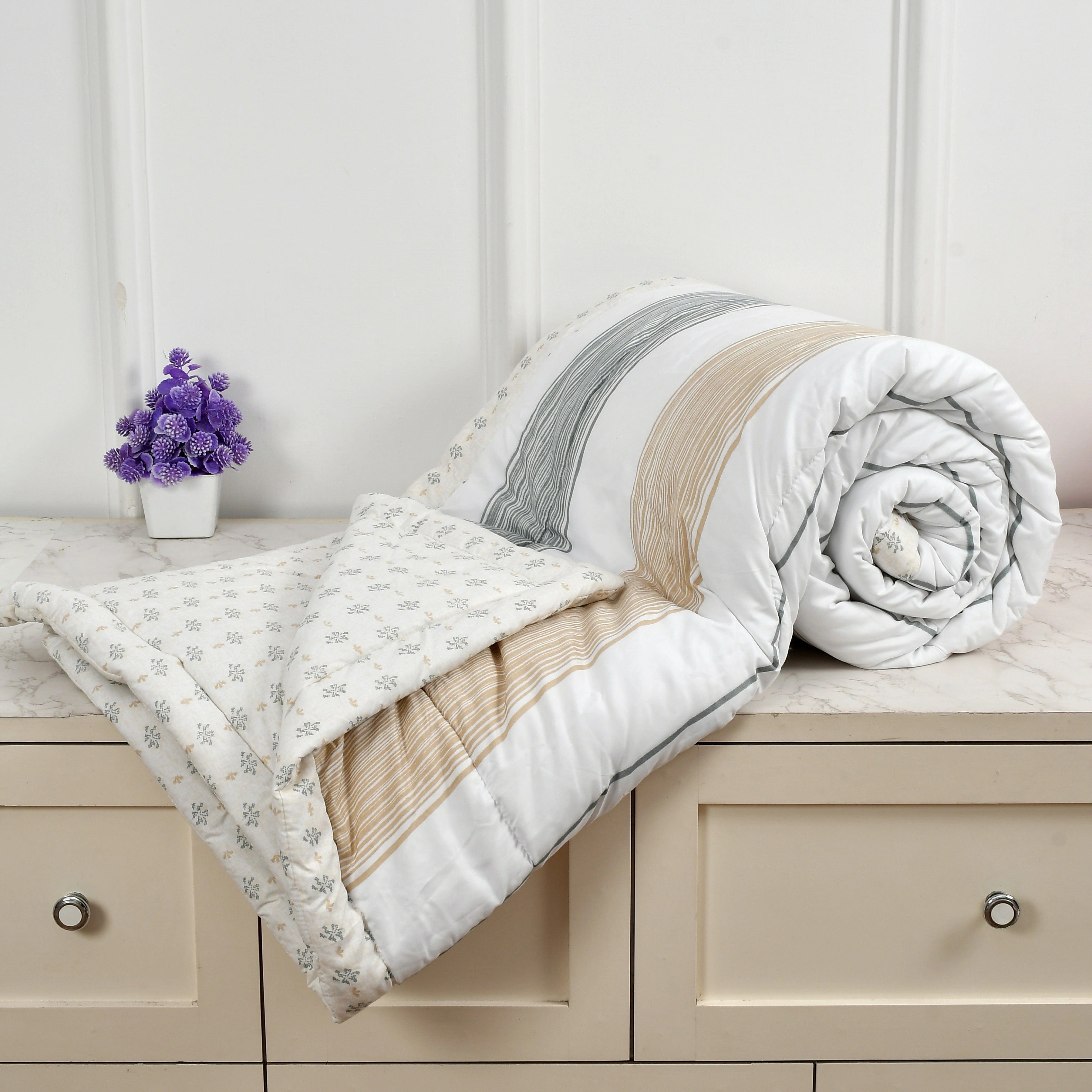 Florida Matrix Ultra Soft All Season Fluffy (AC Quilt/Blanket) Comforter for Double Bed