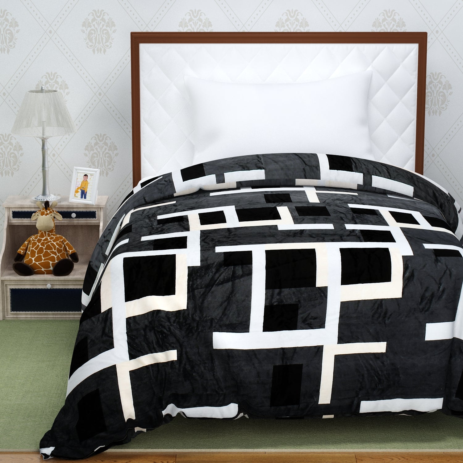 Florida Delta Super Soft Double Bed Flannel AC Blanket for All Season