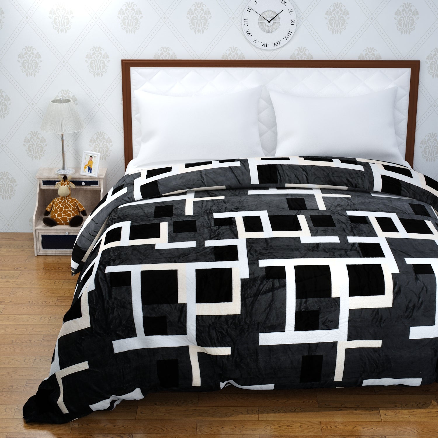 Florida Delta Super Soft Double Bed Flannel AC Blanket for All Season