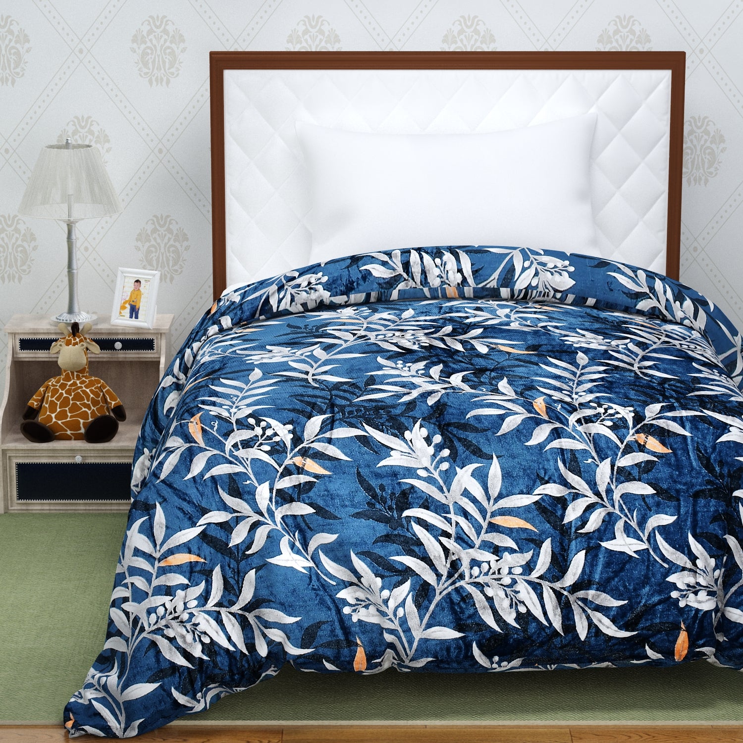 Florida Delta Super Soft Double Bed Flannel AC Blanket for All Season