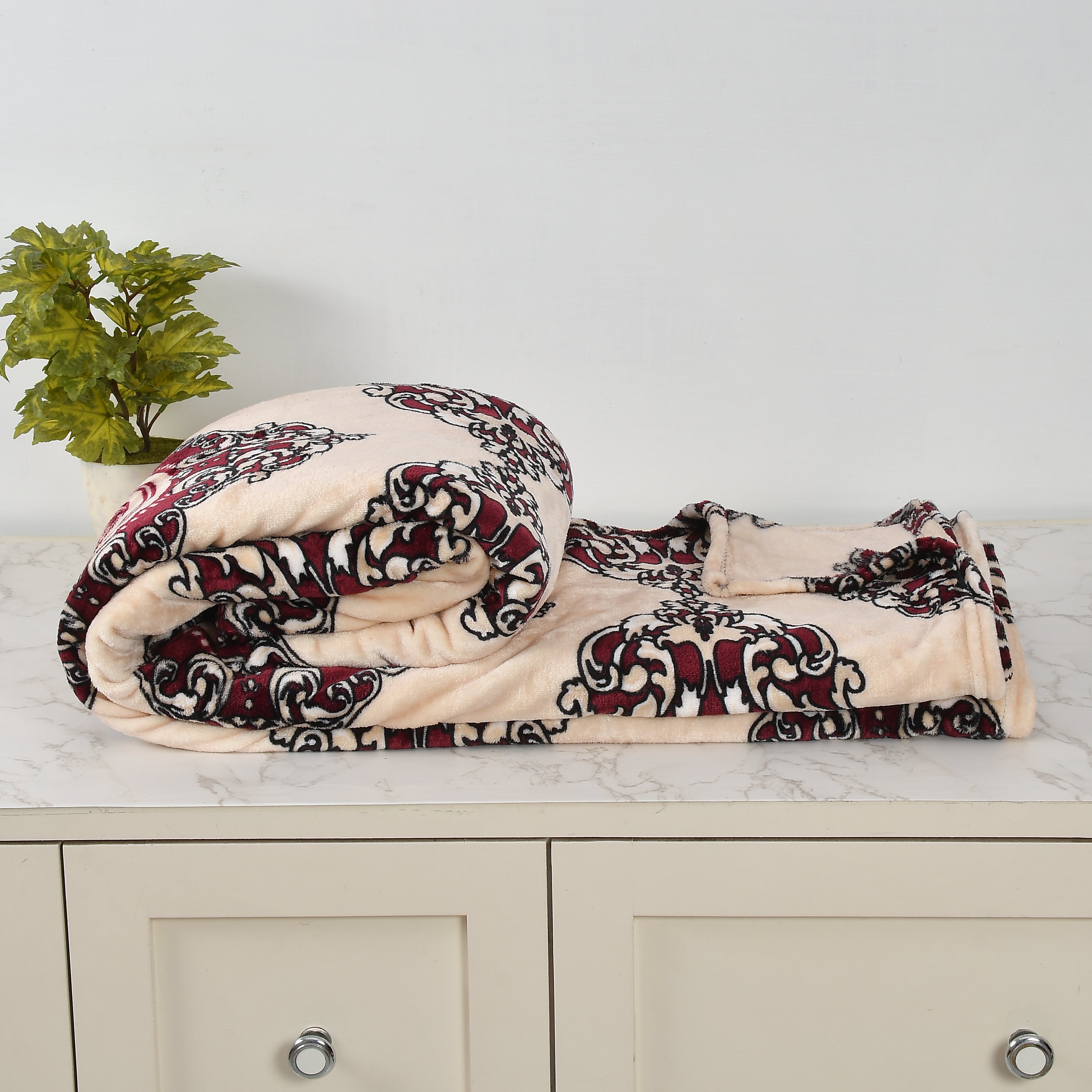 Florida Delta Super Soft Double Bed Flannel AC Blanket for All Season