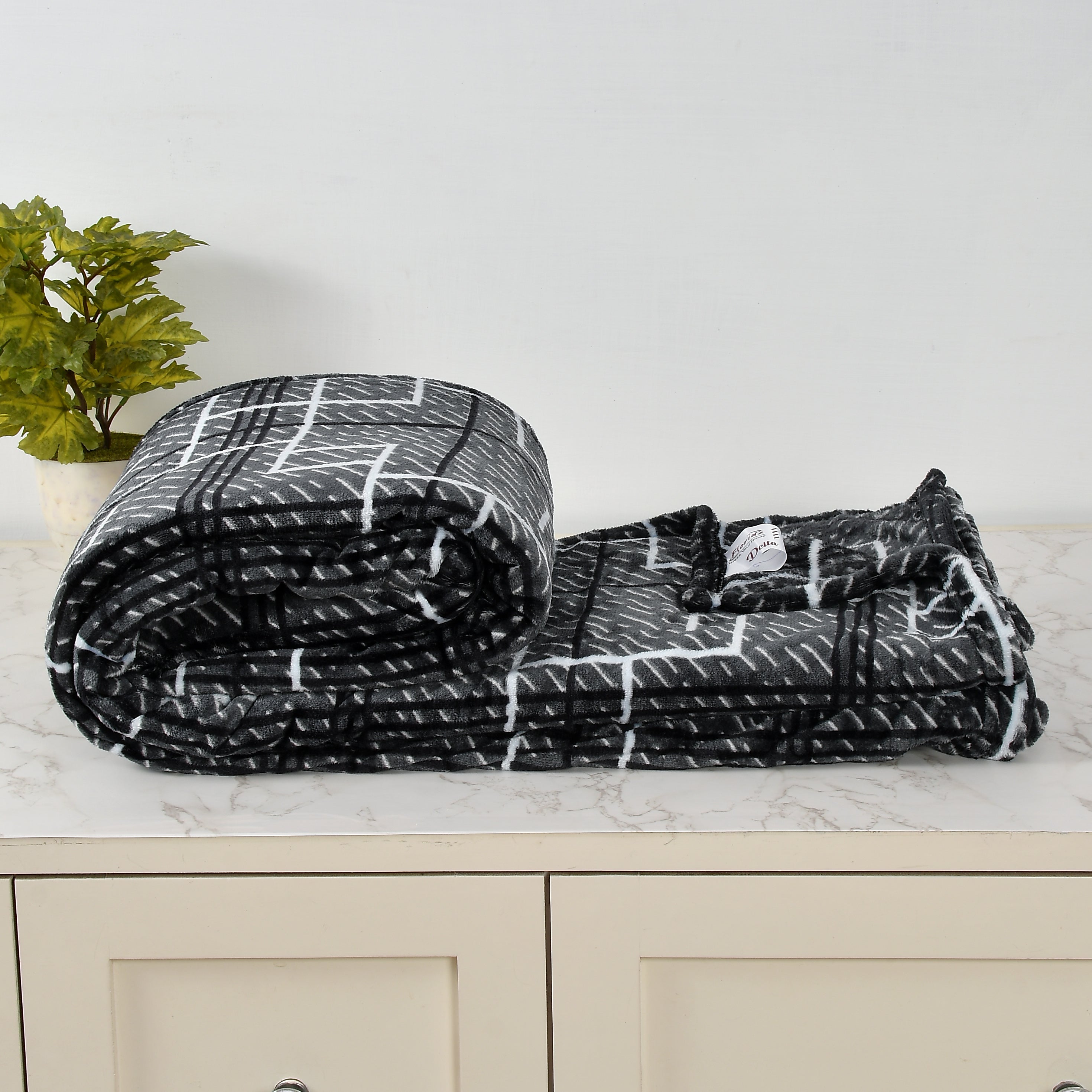 Florida Delta Super Soft Double Bed Flannel AC Blanket for All Season