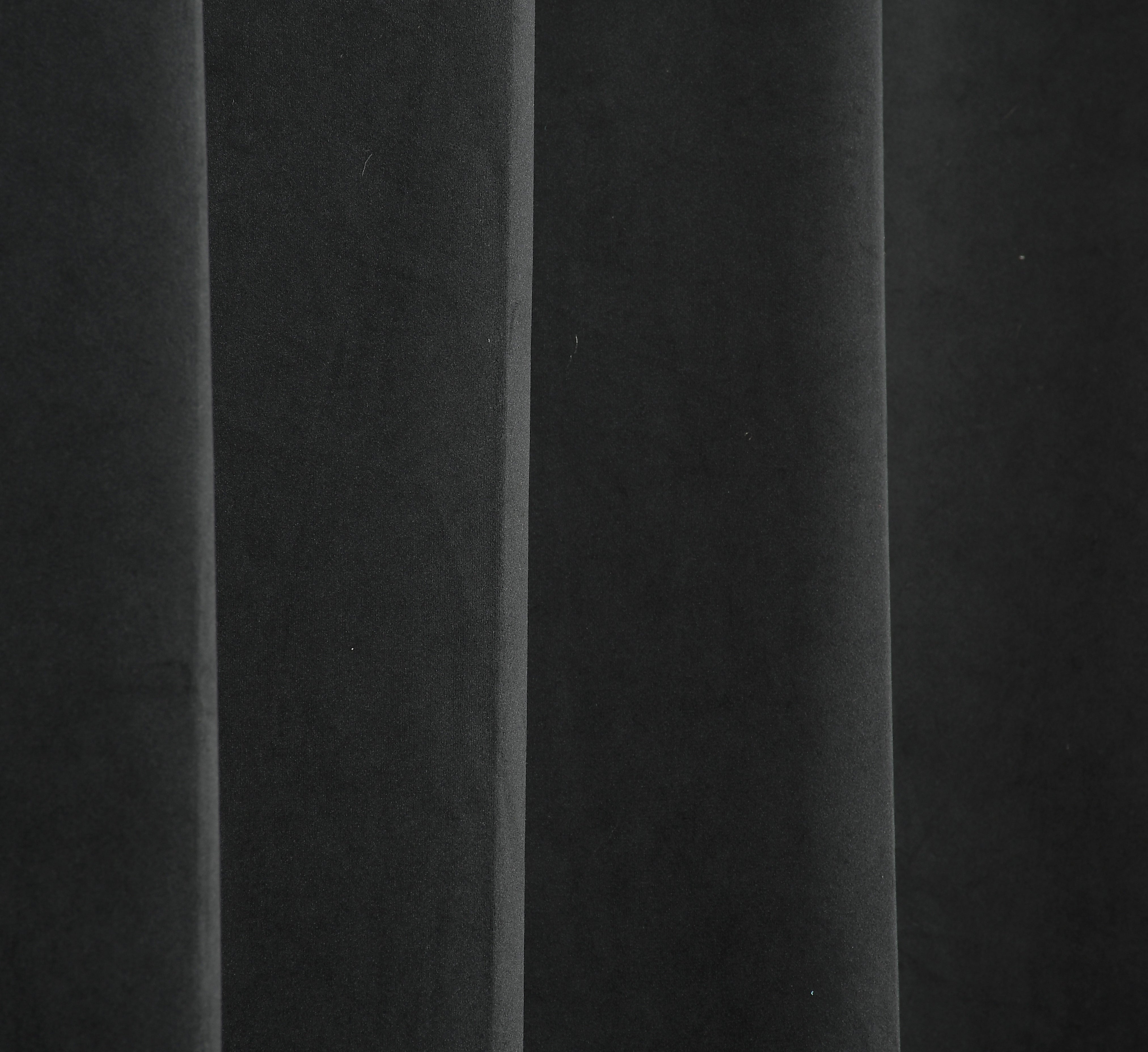 Hamilton Curtain by Florida - Curtains for Living Room Bedroom Balcony Made with Plain Holand Velvet and Solid Colors