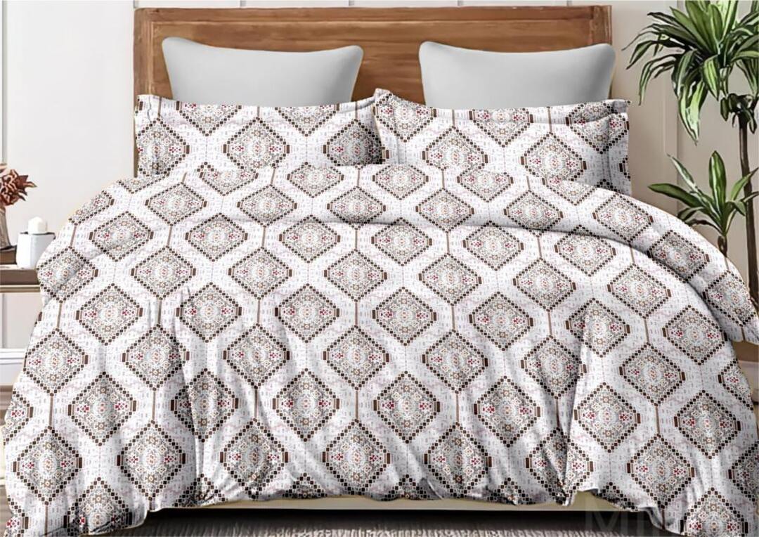 Eira 100% Cotton King Size Bed Sheet Set with Pillow Covers by Florida